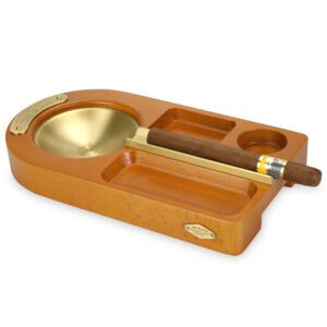 Cendrier en bois et métal – Image 3