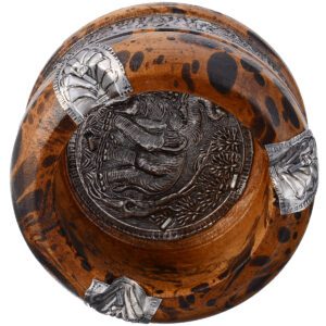 Cendrier en bois vintage – Image 3