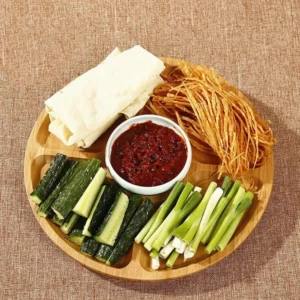 Assiette en bois Cloisonné – Image 2