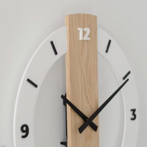 Horloge en bois moderne – Image 3