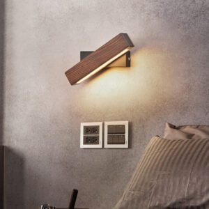Luminaire en bois Réglable Rotatif