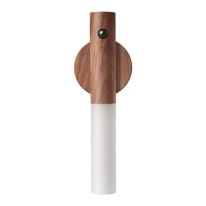 Luminaire en bois foncé détecteur de mouvement – Image 3