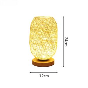 Luminaire en bois pour chambre – Image 3