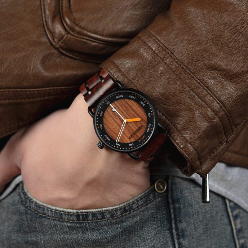 Montre en bois homme