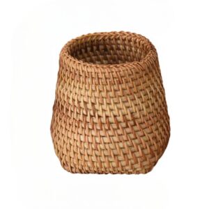 Panier en osier de rangement domestique – Image 2
