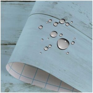 Papier peint en bois bleu – Image 3