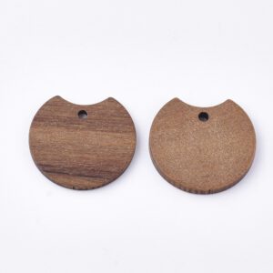 Pendentif en bois rond