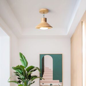 Plafonnier en bois simples