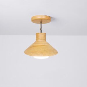 Plafonnier en bois simples – Image 3