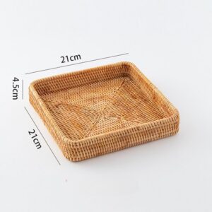 Plateau de Table en Rotin – Image 4