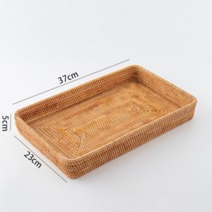 Plateau de Table en Rotin – Image 3