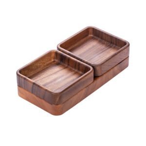 Plateau en bois de service petite taille – Image 2