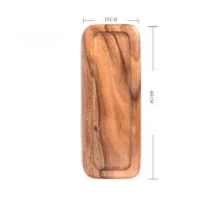 Plateau en bois à sushi – Image 3