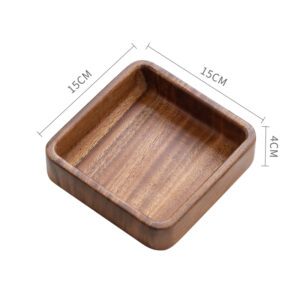 Plateau en bois de service petite taille – Image 3