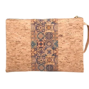 Pochette en liège à carreaux arabes – Image 2