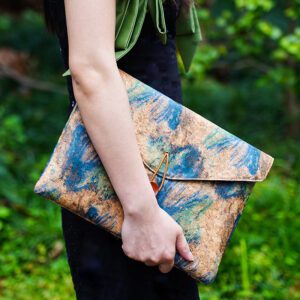 Pochette en liège pour MacBook coloré