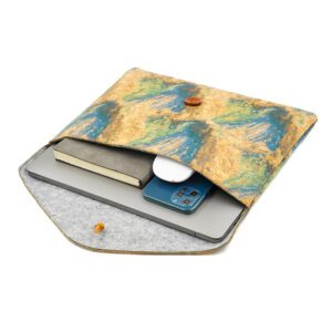 Pochette en liège pour MacBook coloré – Image 3