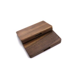 Porte-cartes en bois cartes de visite – Image 3