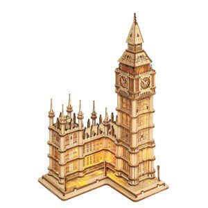 Puzzle 3D en bois Big Ben – Image 2
