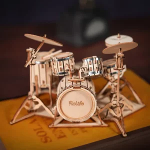 Puzzle 3D en bois batterie
