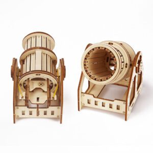 Puzzle 3D en bois canon – Image 2