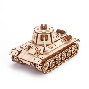 Puzzle 3D en bois char de combat T34