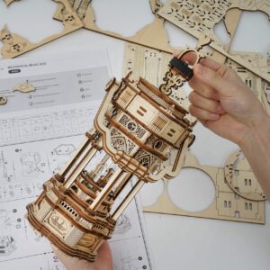Puzzle 3D en bois lanterne victorienne