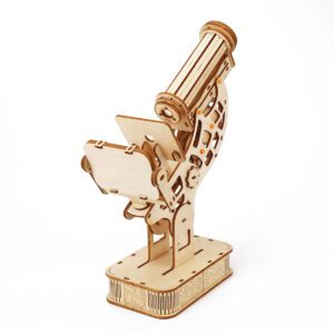 Puzzle 3D en bois microscope