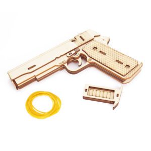 Puzzle 3D en bois pistolet