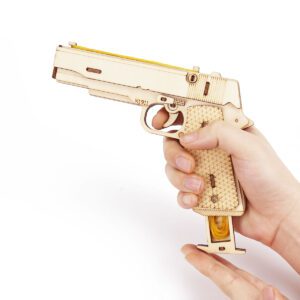 Puzzle 3D en bois pistolet – Image 2