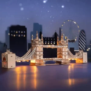 Puzzle 3D en bois tour Bridge