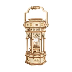 Puzzle 3D en bois lanterne victorienne – Image 3