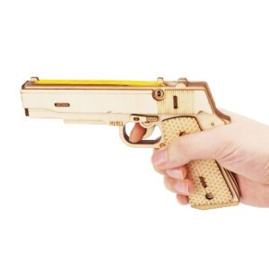 Puzzle 3D en bois pistolet – Image 3