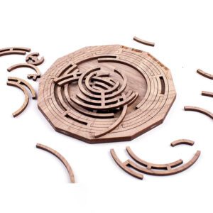 Puzzle en bois adulte labyrinthe – Image 2