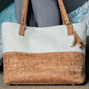 Sac en liège blanc – Image 2