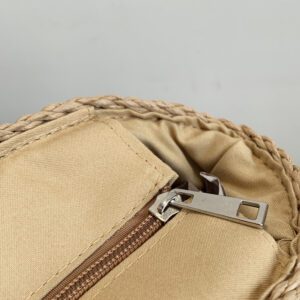 Sac en osier plage clair – Image 4