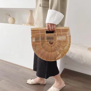 Sac en rotin design