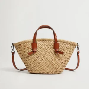 Sac en rotin femme