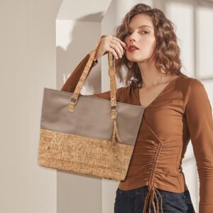 Sac en liège marron – Image 2