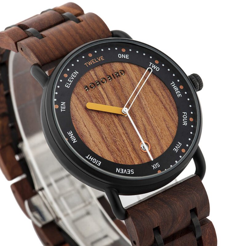 Montre en bois homme