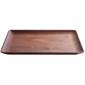 Assiette en bois rectangulaire – Image 3