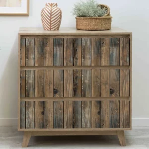 Papier peint en bois style industriel – Image 3